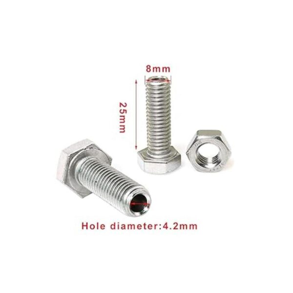 PZRT Tornillo hexagonal externo cilíndrico hueco de acero_4