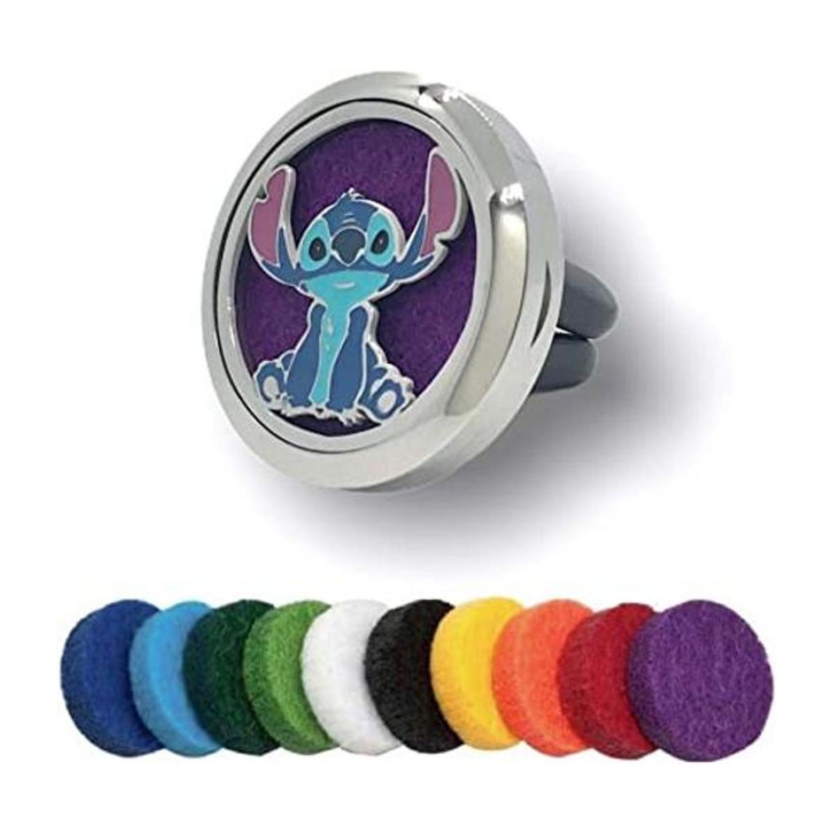 Lilo and Stitch Ambientador para coche con clip de