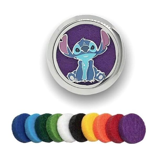 Lilo and Stitch Ambientador para coche con clip de_2