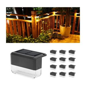 CHINLY Paquete de 12 luces solares impermeables para_1