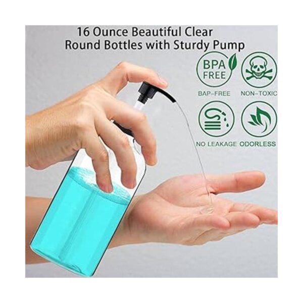 Dispensador de botellas de plástico vacías paquete de 4_4