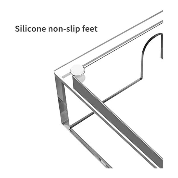 Richboom Servilleteros de acrílico para invitados 9 x 5.5