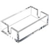 Richboom Servilleteros de acrílico para invitados 9 x 5.5