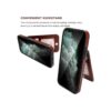 KIHUWEY Funda compatible con iPhone 12 Pro Max con soporte_5
