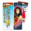 Juego de marcapáginas de Wonder Woman con lápiz_1