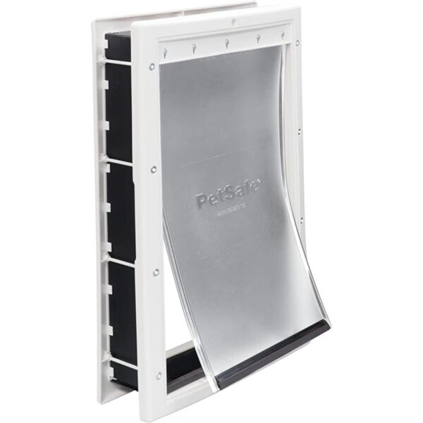 Puerta para mascotas PetSafe plástico con solapa suave de_1