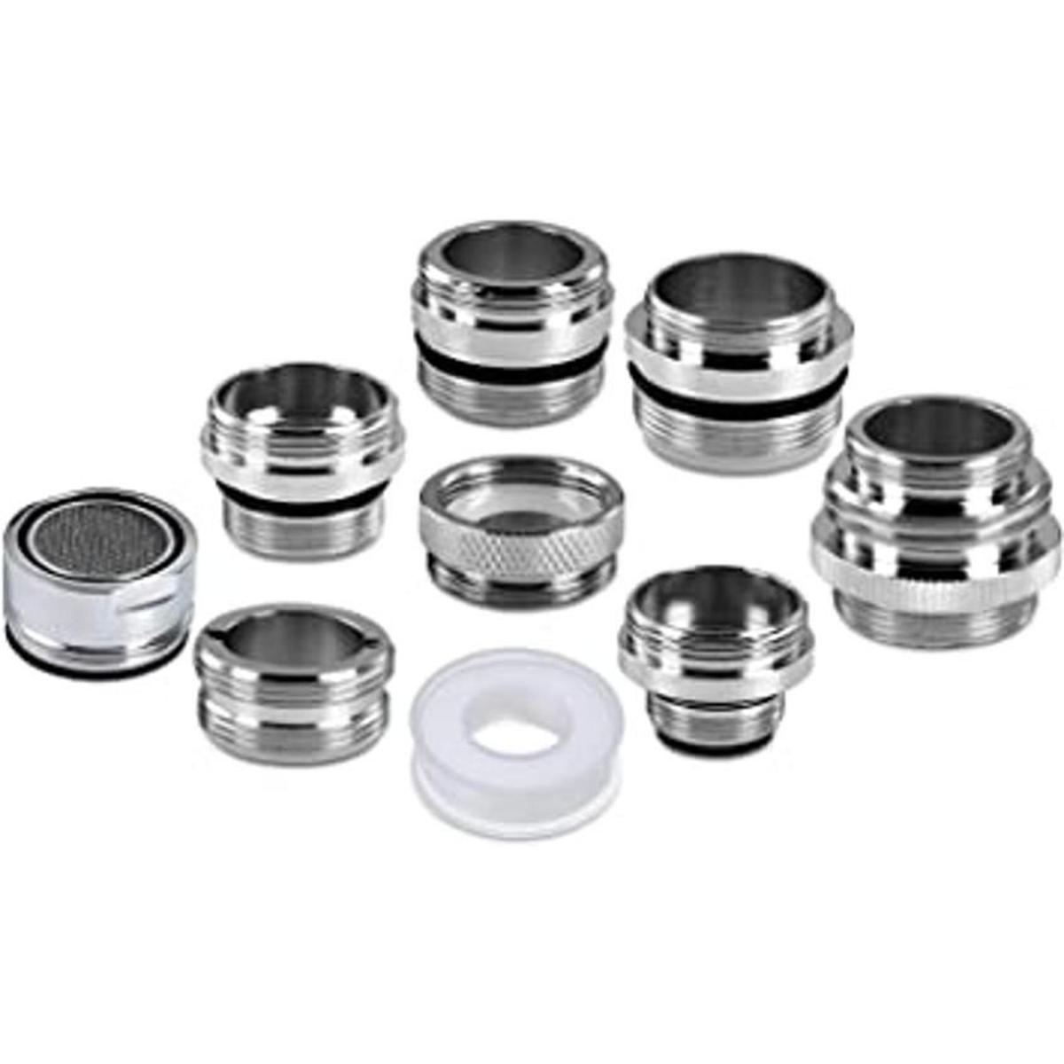 Kit de adaptador de grifo de 9 piezas adaptador de