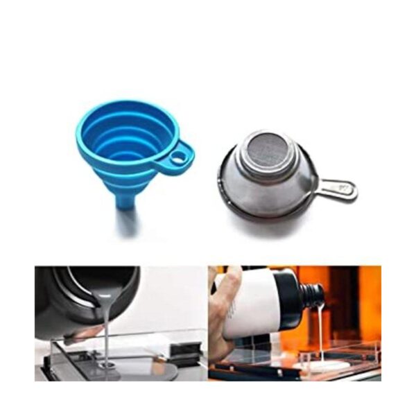 Houkr Filtro de resina para impresora 3D embudo plegable_1