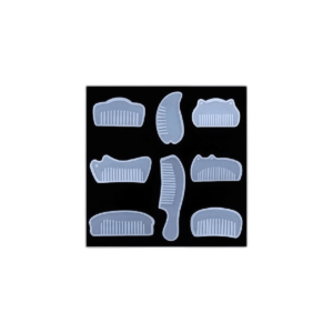 Juego de 8 moldes de resina para peine peine para el