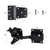 Kit de accesorios para puerta de cierre automático 1