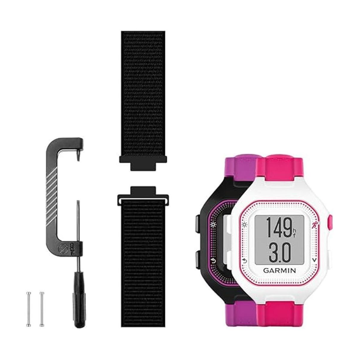 Leiou Correa de nailon tejida compatible con Garmin