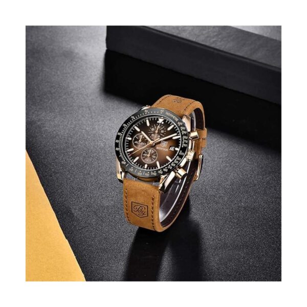 BY BENYAR Reloj de pulsera para hombre Amazon analógico_4