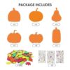 Juego de 30 piezas de espuma de Halloween para