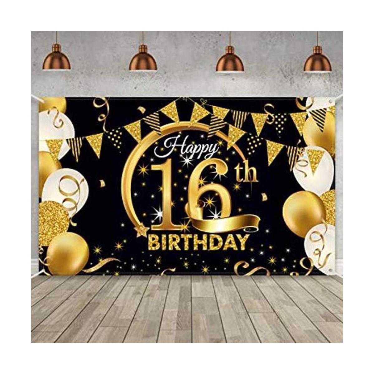 Cartel decorativo extragrande para fiesta de cumpleaños