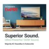 Majority Barra de sonido K2 con subwoofer Barra de_2