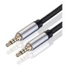 Cable de audio macho a macho de 25 pies 0.138 in 4 polos_1