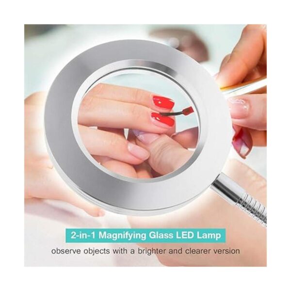 JimKing Lupa lámpara de escritorio de luz de tatuaje luz