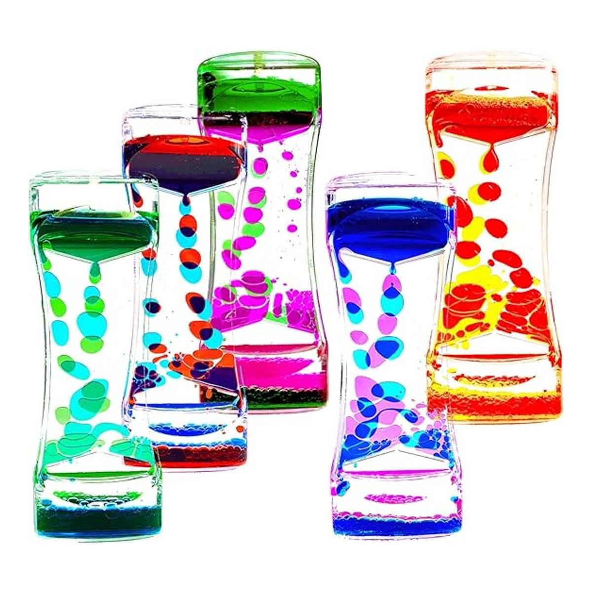 FKYTION Temporizador de movimiento líquido con 5 colores