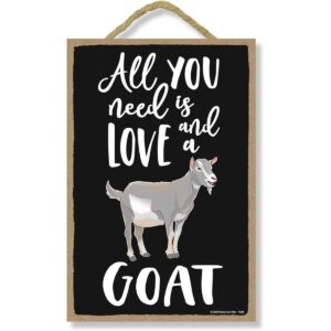 Honey Dew Gifts All You Need is Love and a Goat Divertida_1