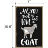 Honey Dew Gifts All You Need is Love and a Goat Divertida_2