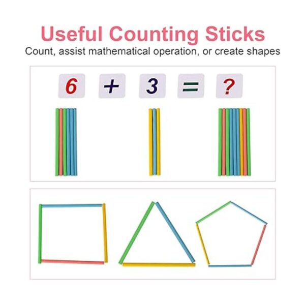 KIDWILL Juguete de aprendizaje de matemáticas preescolar_5