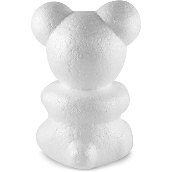 Oso de peluche de espuma con forma de nariz plana de