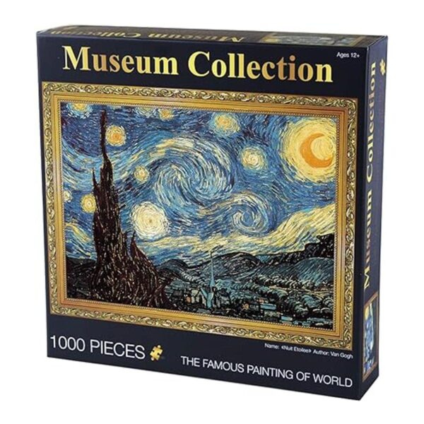 BEIWO Vincent Van Gogh Rompecabezas de noche estrellada_2