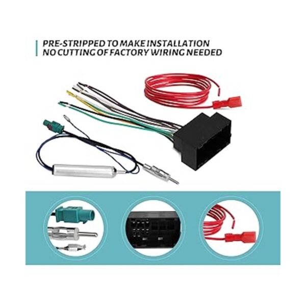 BASIKER Kit combinado de arnés de cable y adaptador de_3
