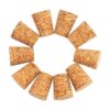 Owevvin 100 tapones de corcho cónicos 7 tapones de_3