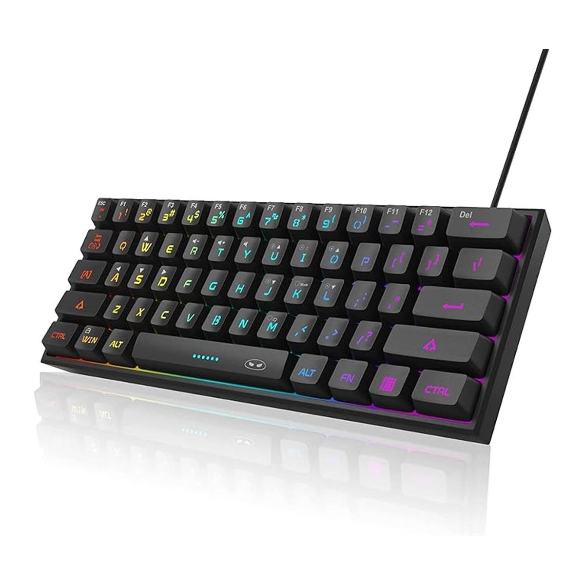 MageGee TS91 Teclado ultracompacto con retroiluminación