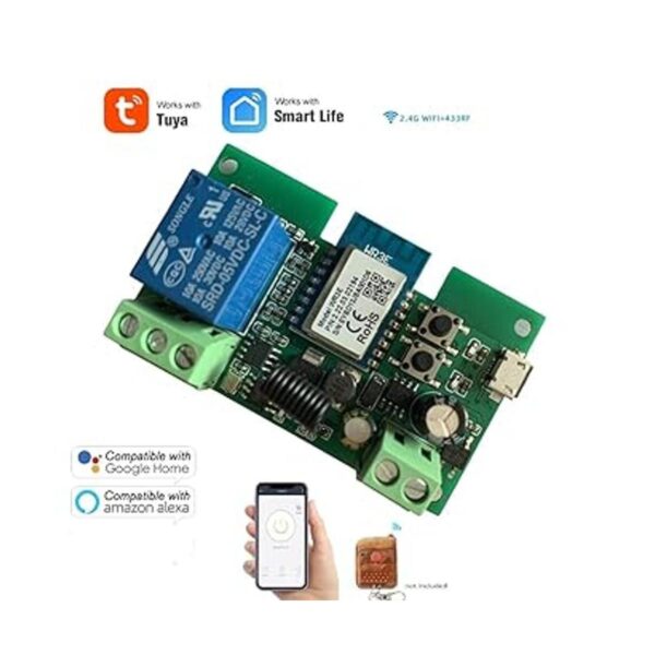 MHCOZY Módulo de relé inteligente inalámbrico WiFi para_2