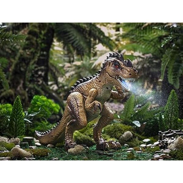 Greenbo Juguetes de dinosaurio Jurassic T Rex Battle_3