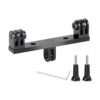 Nechkitter Adaptador de doble montaje de aluminio con_1