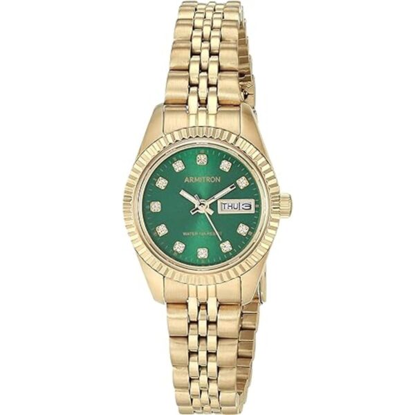 Armitron Reloj de pulsera con cristales para mujer_1