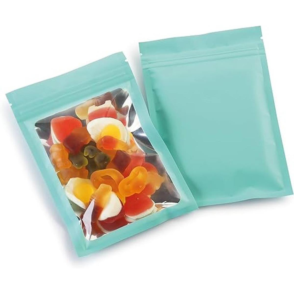 Bolsas de Mylar con cierre Ziplock de 4 x 6 pulgadas 100