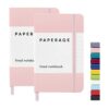 Juego de 2 cuadernos blocs de notas de bolsillo pequeño_1