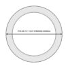 RangeWest Steering Wheel Cover UniversalFit Easy to_2