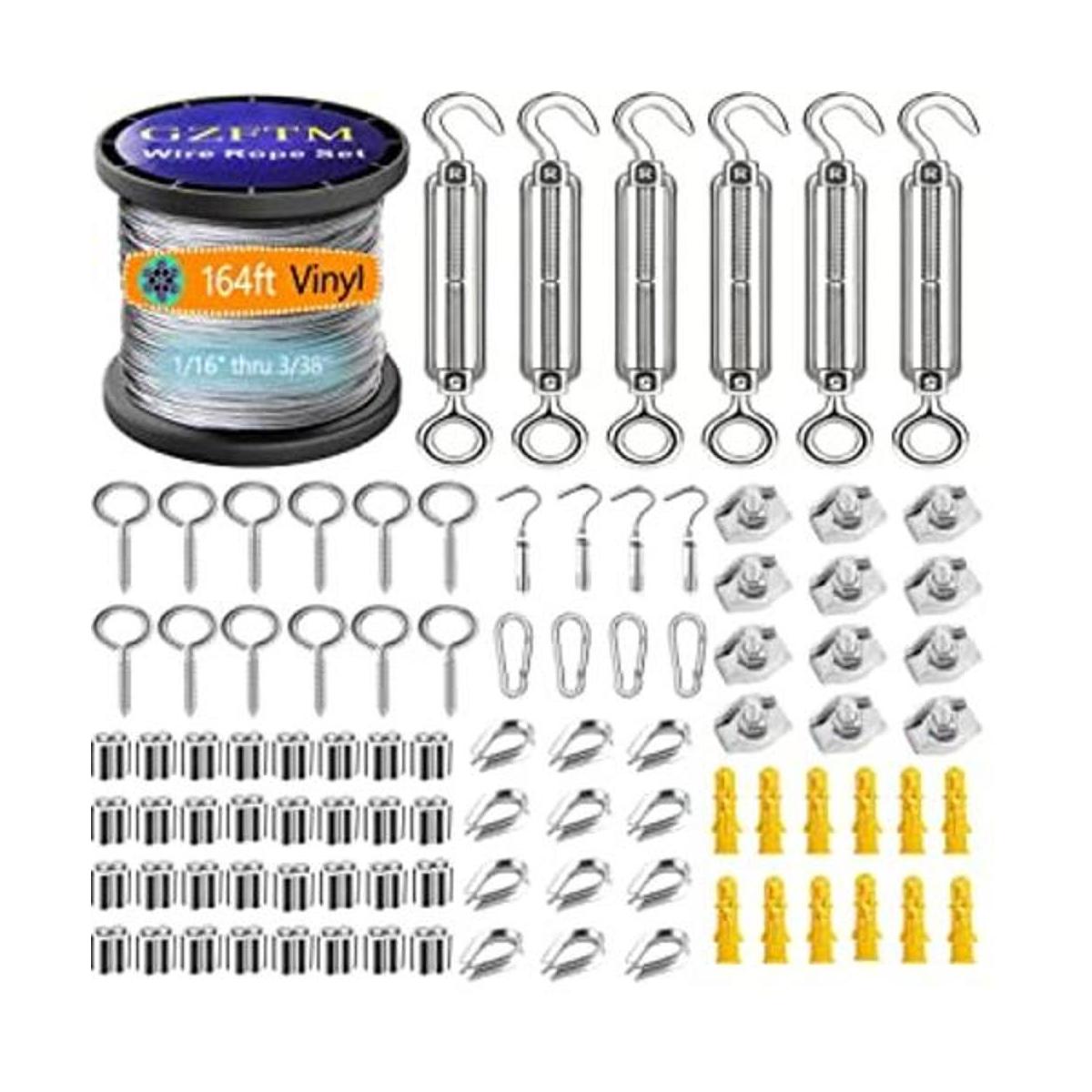 Kit de cuerda de alambre de 116 95 cables de avión