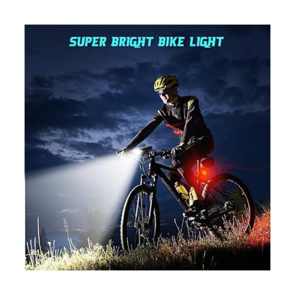 IPSXP 5000 Lumens Bike Light Set USB Rechargeable Bicycle_2