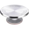 Puroma Tocadiscos giratorio de aleación de aluminio de 12
