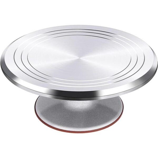 Puroma Tocadiscos giratorio de aleación de aluminio de 12