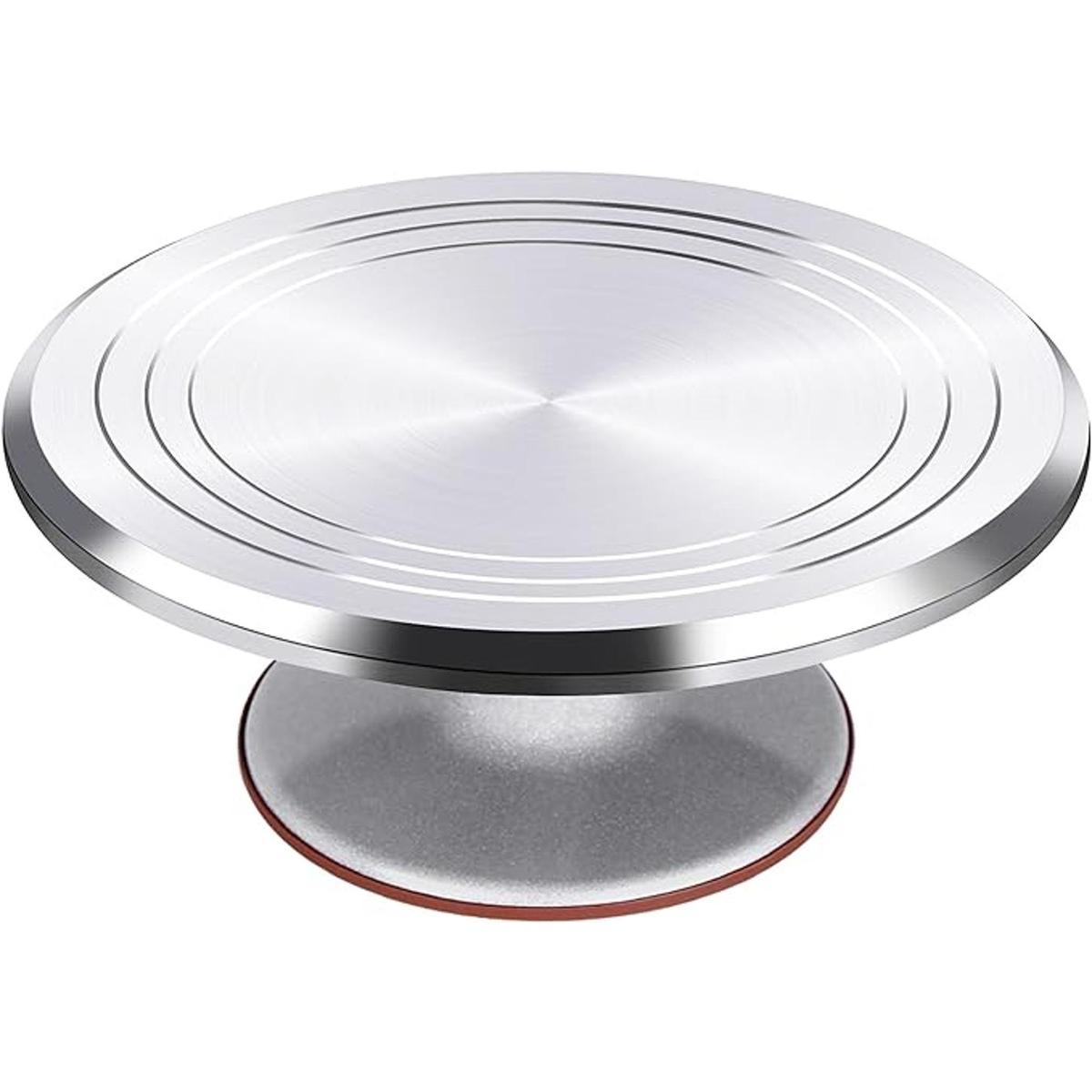 Puroma Tocadiscos giratorio de aleación de aluminio de 12
