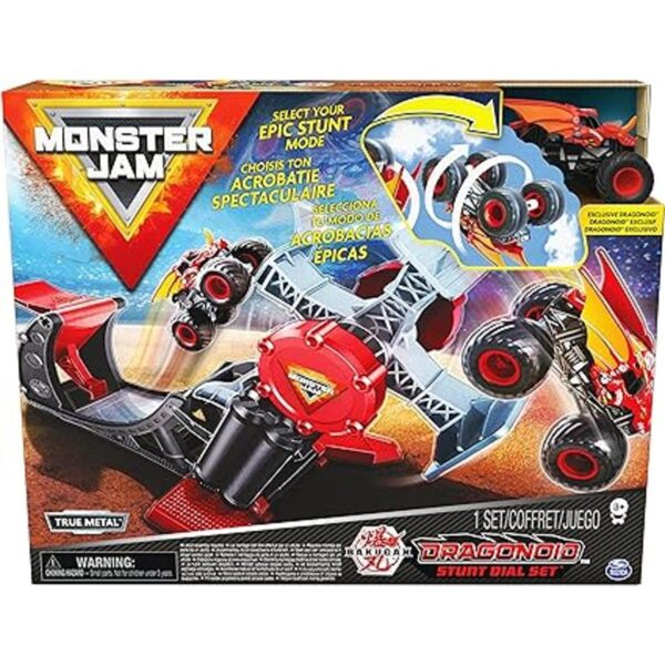 Monster Jam Juego oficial de Bakugan Dragonoid Stunt Dial_2