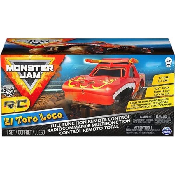 Monster Jam Camión monstruo de control remoto oficial El_2