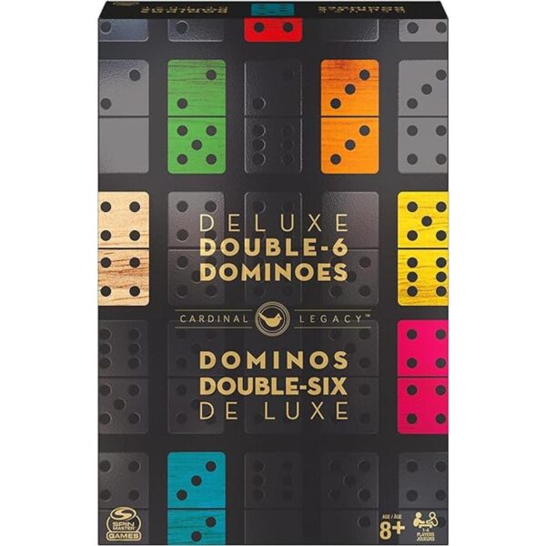 Legacy Deluxe Juego de 28 dominó de lujo doble 6 juego_5