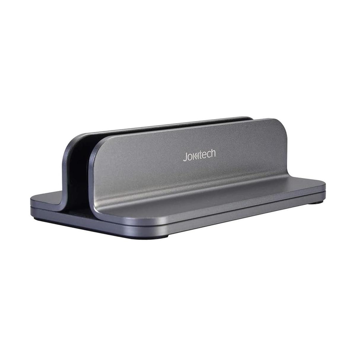 JOKItech Organizador vertical de aluminio para laptop
