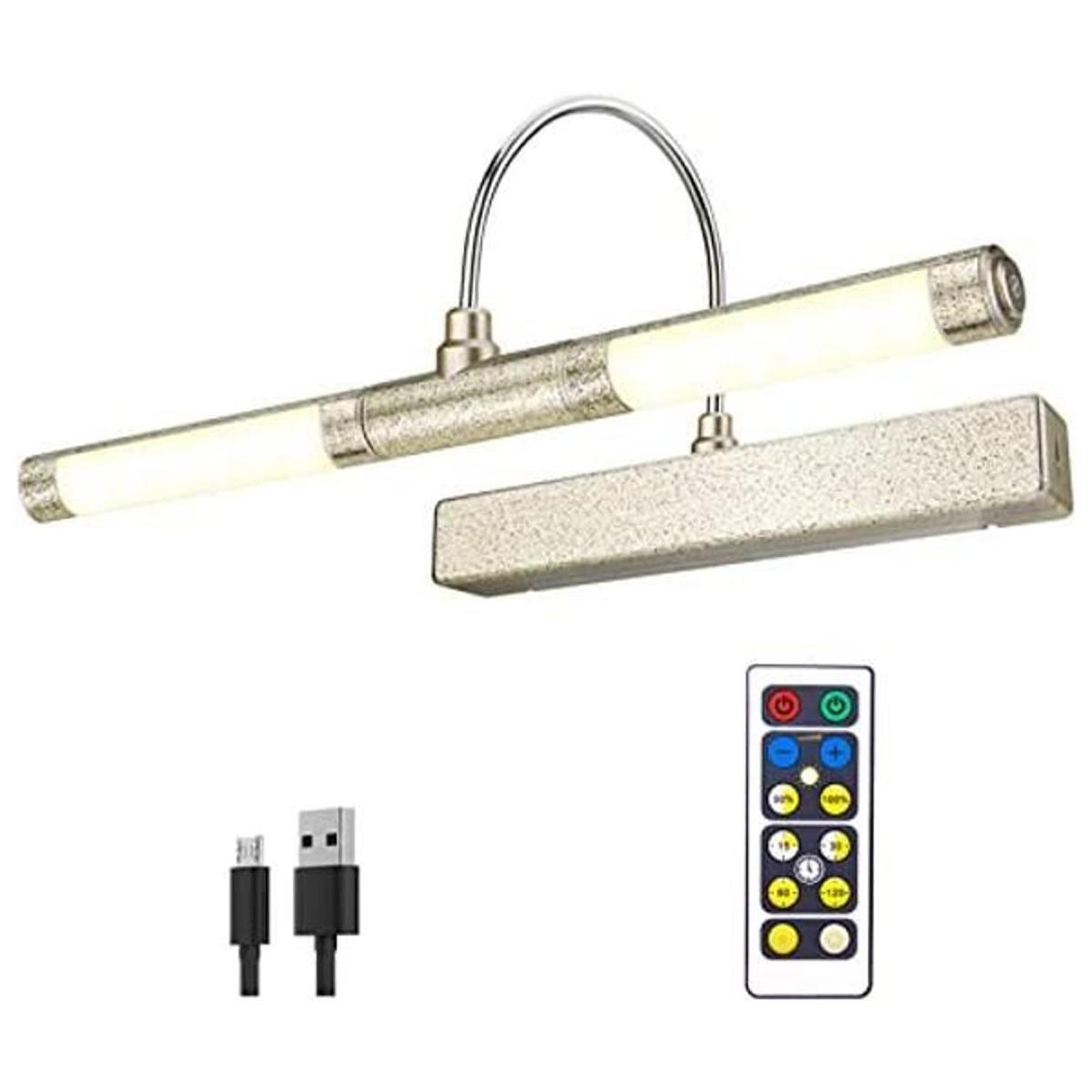 BIGMONAT Luces de imagen inalámbricas para pinturas