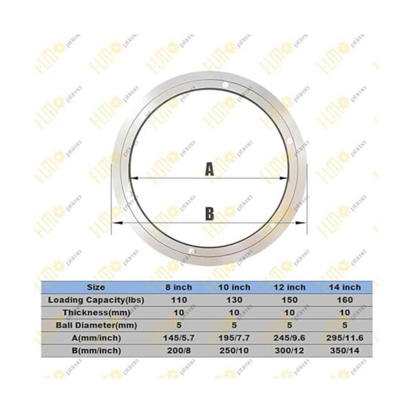 HLMOptimo Lazy Susan Bearing Rodamiento de bolas de_4