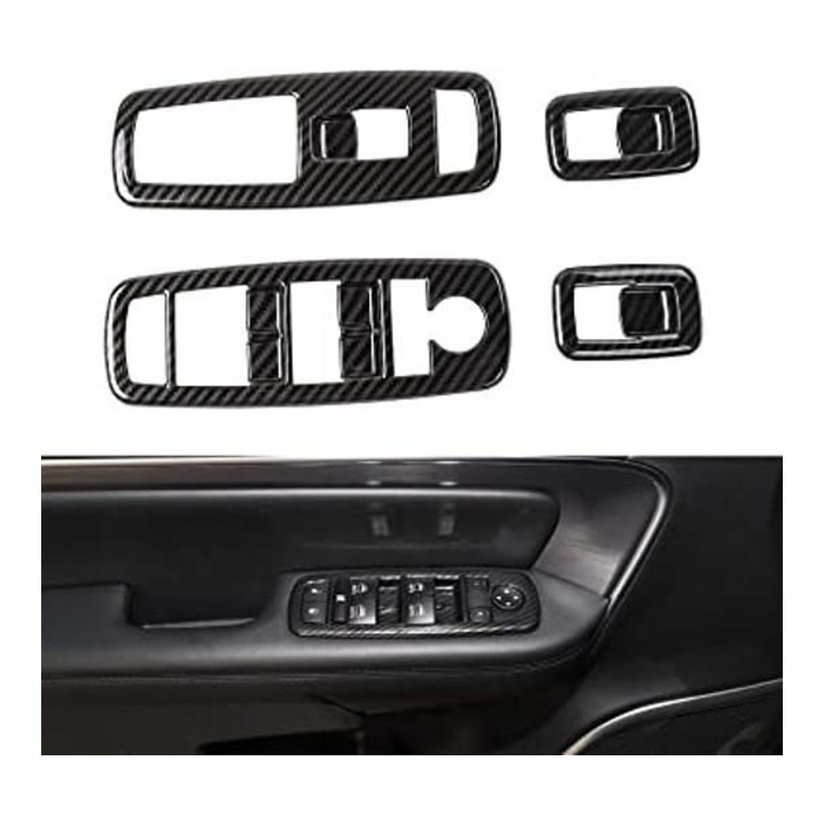 JeCar Kit de moldura de botón interior para Jeep Grand
