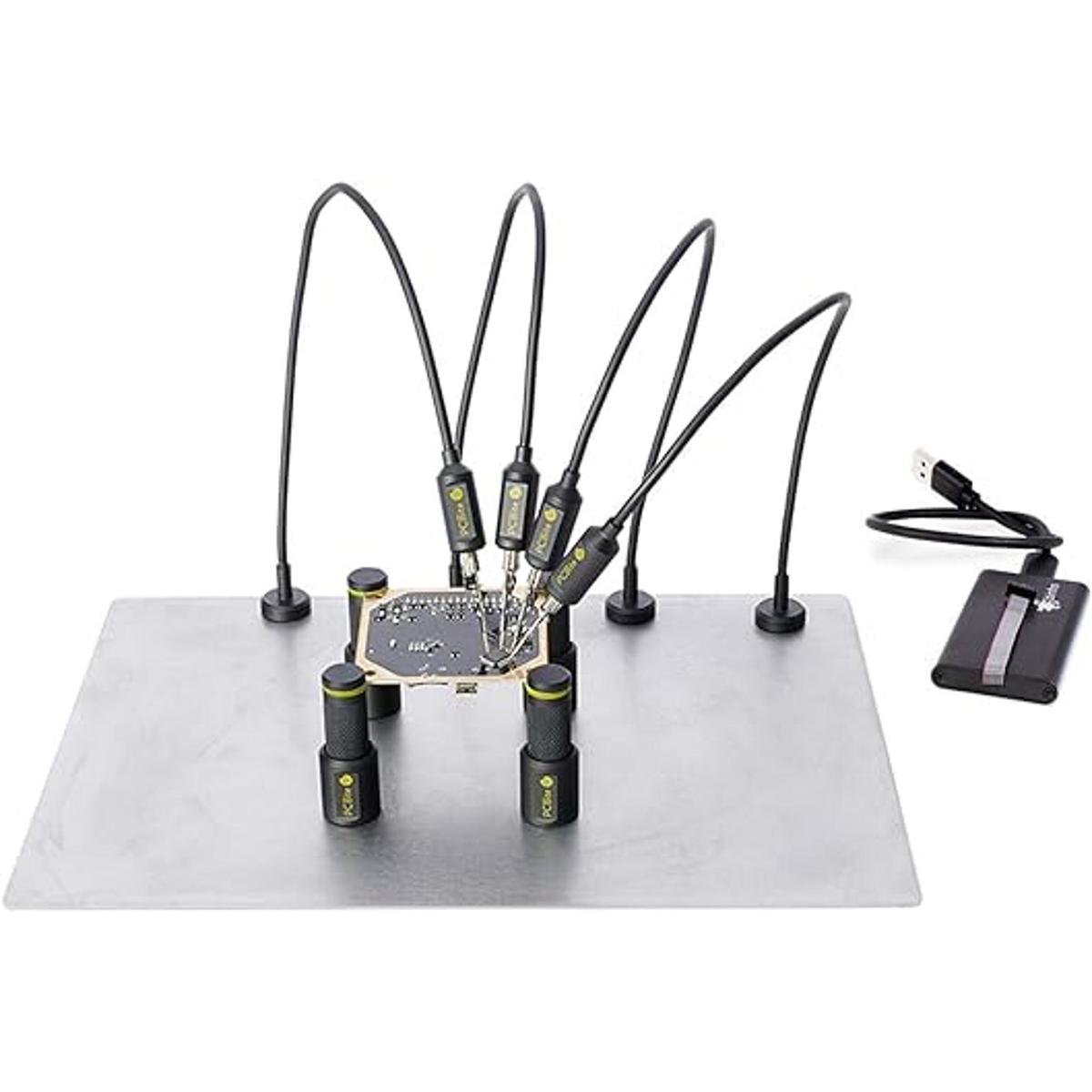 Kit de PCB con 4 sondas SP10 y cables de prueba